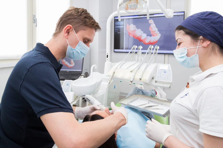 Il dentista fa male? No, grazie all'impronta ottica!