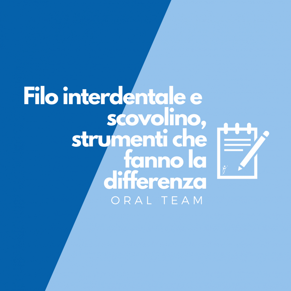 Filo interdentale e scovolino