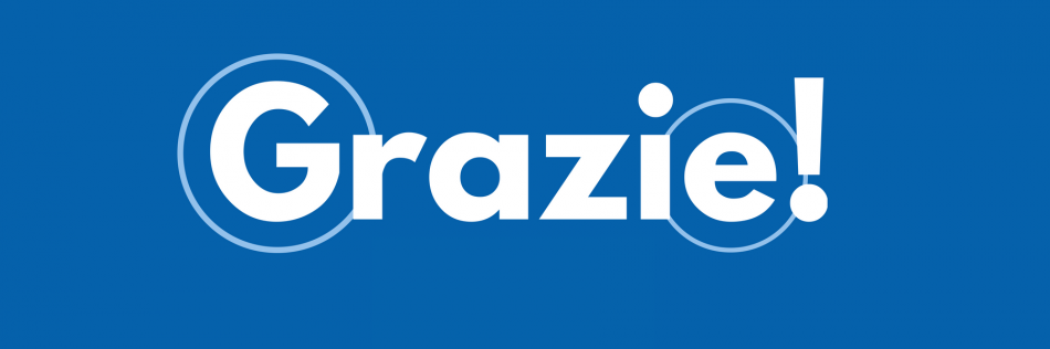 Grazie! Grazie!