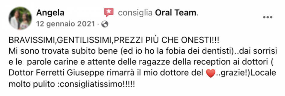 Il dentista fa male? Da Oral Team la paura del dentista diventa un ricordo!